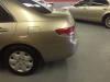 Completed left rear bumper