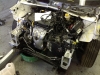 Disassembled front end