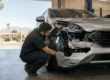 front right bumper inspection